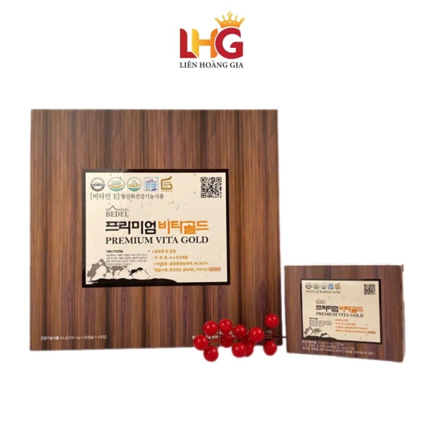 Tinh Dầu Thông Đỏ Premium Vita Gold (120 Viên) – Bí Quyết Chống Oxy Hóa & Trẻ Hóa Làn Da