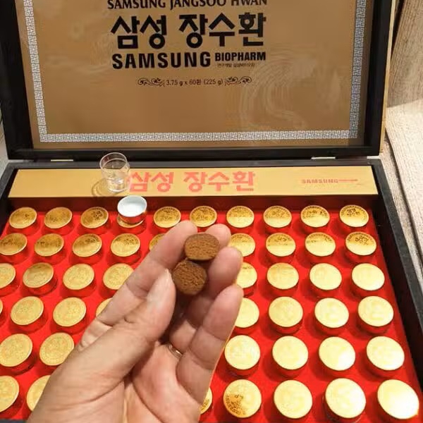 An Cung Trầm Hương JangSoo Hwan Hộp Gỗ 60 Viên – Samsung | Hỗ Trợ Tim Mạch, Tuần Hoàn Máu, Ngăn Ngừa Tai Biến