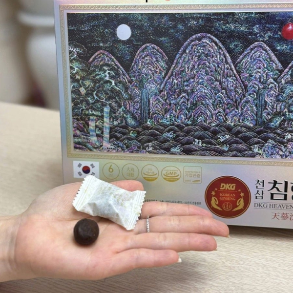 Viên Bổ Não Thiên Sâm Trầm Hương DKG Hàn Quốc (10 viên) – Tăng cường trí nhớ, hỗ trợ tuần hoàn máu