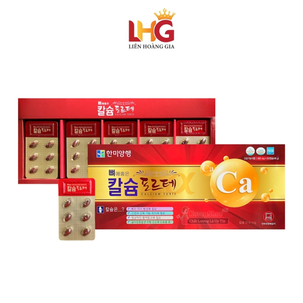 Viên Canxi Hanmi Hàn Quốc (Hộp 120 Viên) - Giải Pháp Toàn Diện Cho Xương Khỏe