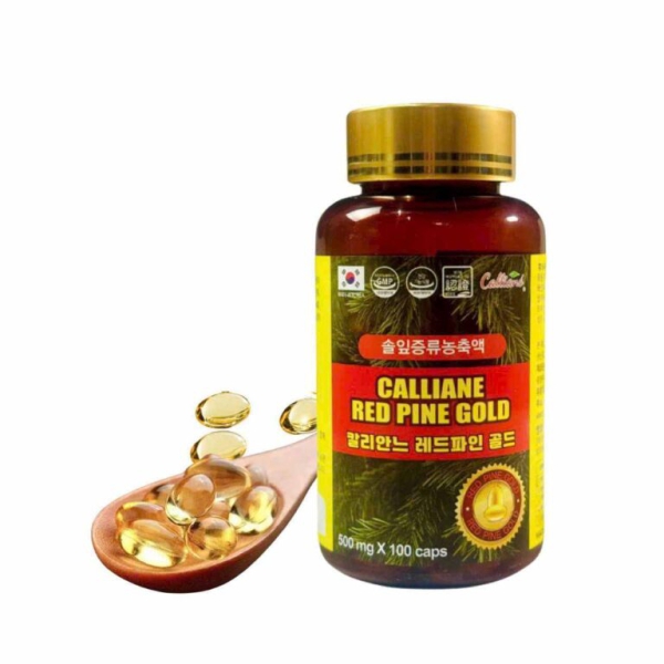 Tinh Dầu Thông Đỏ Calliane Red Pine Gold (100 Viên) – 