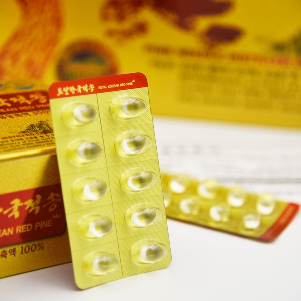 Tinh Dầu Thông Đỏ ROYAL Korean Red Pine 60 Viên – Thông Đỏ Hoàng Gia Hàn Quốc