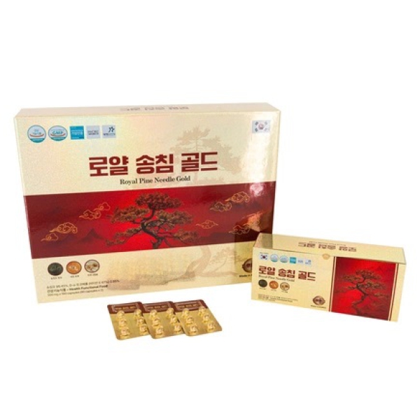Viên Tinh Dầu Thông Đỏ Chính Phủ Royal Pine Needle Gold 180 Viên x 500mg
