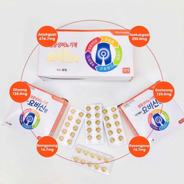 Bổ Thận Kwangdong 360 Viên: Giải Pháp Hàn Quốc Chống Tiểu Đêm, Phục Hồi Sinh Lực