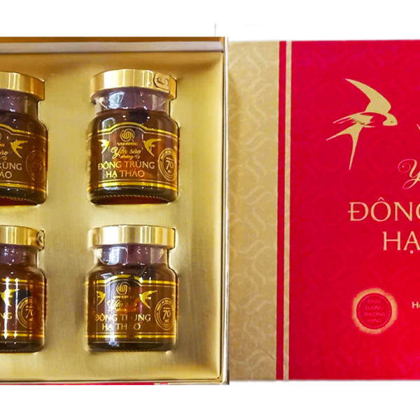 Yến Chưng Đông Trùng Hạ Thảo Hộp 6 Lọ – Bổ Dưỡng, Tăng Cường Sức Khỏe