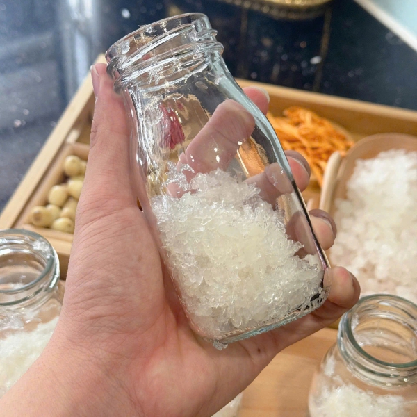 Yến Hũ Chưng Thủ Công – Hũ 70ml & 200ml – Đường Phèn, Đông Trùng, Tứ Vị – Quà Tặng Sức Khỏe Cao Cấp