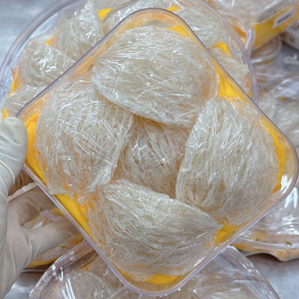 Yến Tinh Chế 2 Lớp Sợi – Sạch Tinh Khiết, Giữ Nguyên Dinh Dưỡng – Nhận Cung Cấp Yến Thô Theo Yêu Cầu