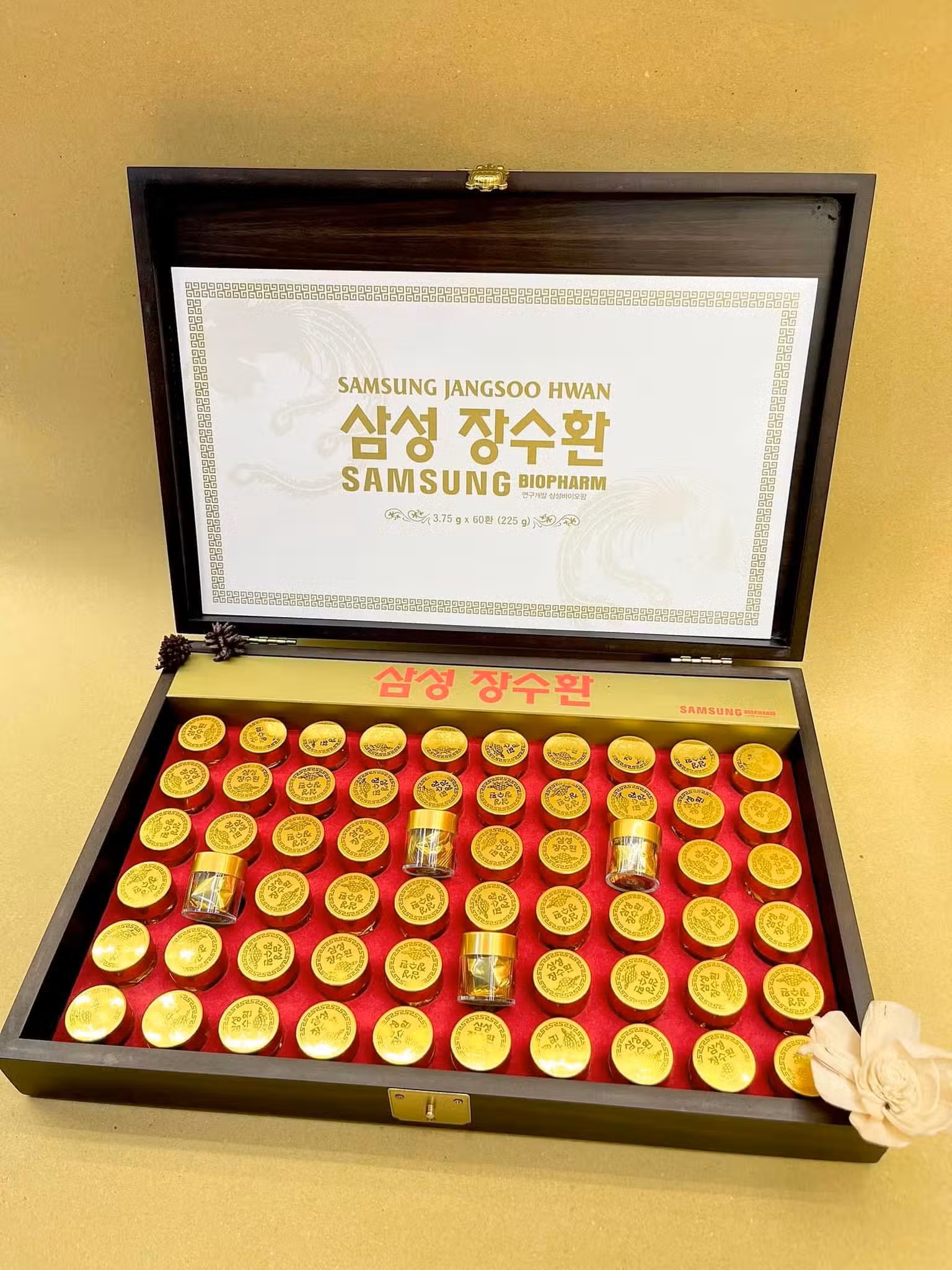 An cung trầm hương JangSoo Hwan 60 viên Samsung