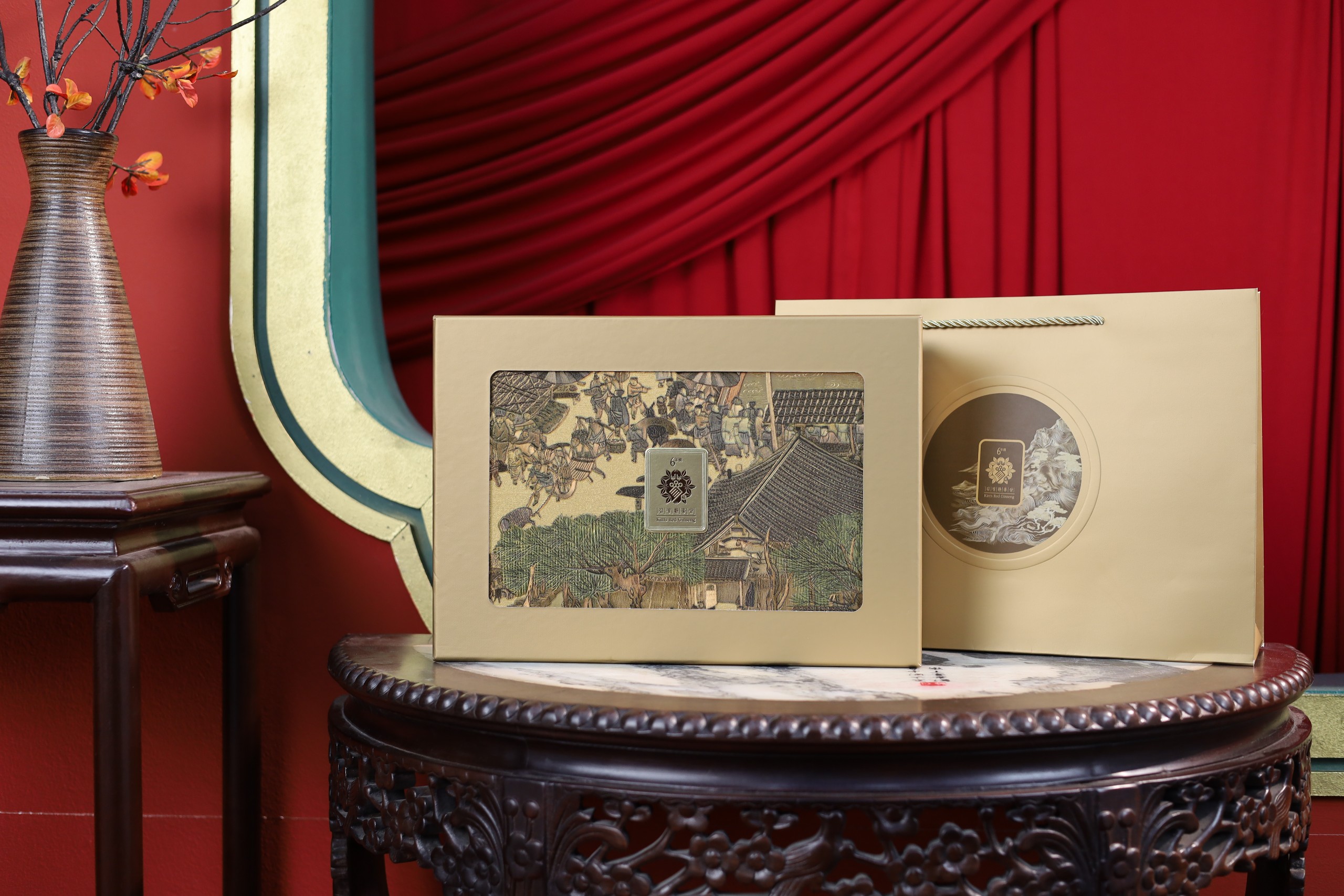 Toàn cảnh Hộp Quà Tặng Thiên Khí Thịnh Vượng thiết kế sang trọng đẳng cấp