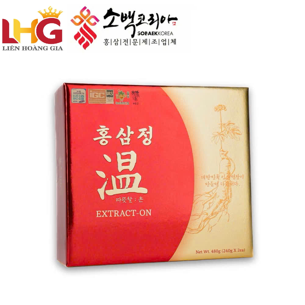 Cao hồng sâm hũ đôi Achimadang Hàn Quốc hộp gỗ