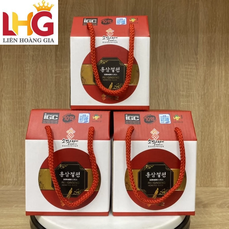 sâm lát tẩm mật ong hàn quốc