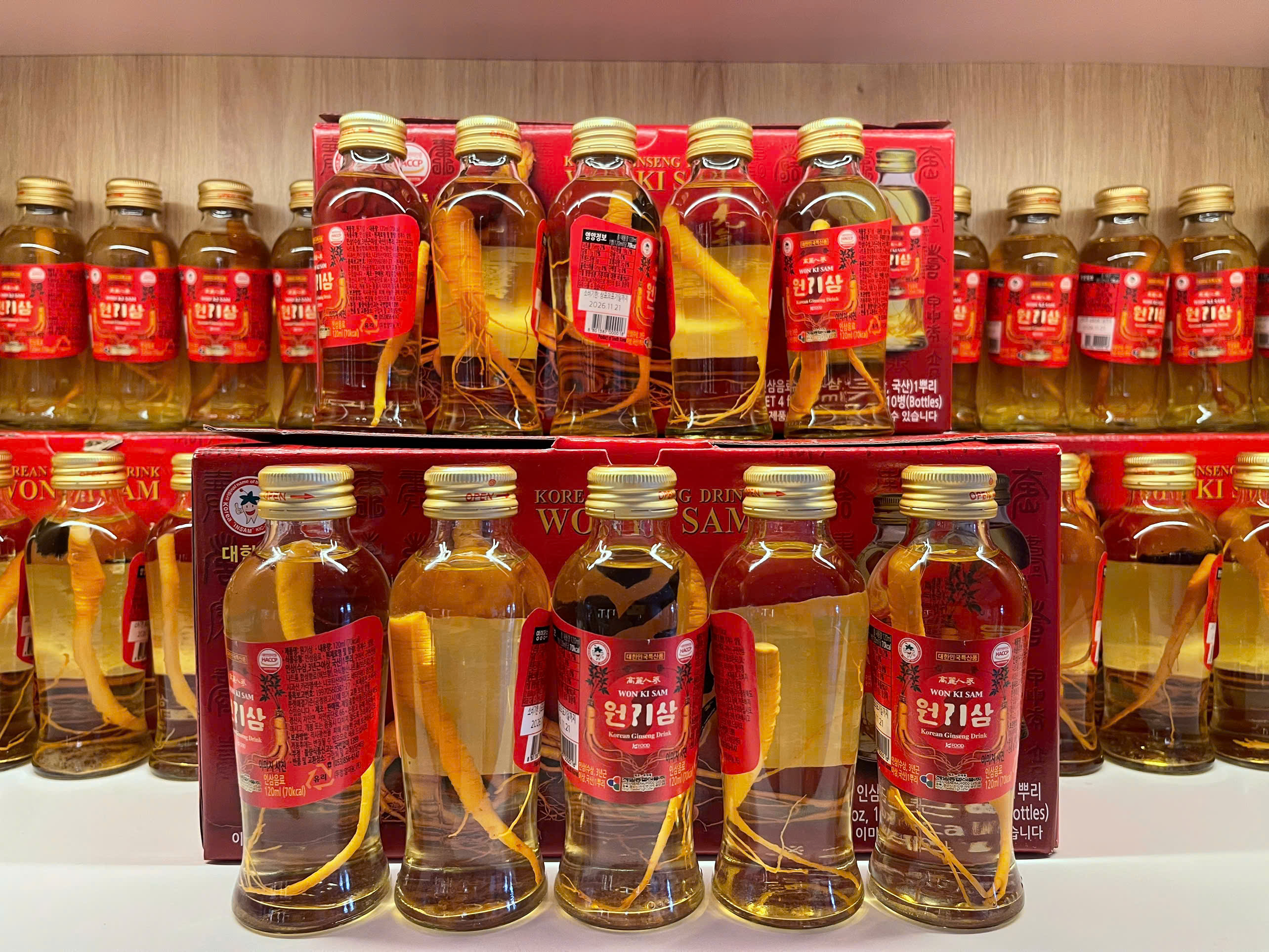 nuoc hong sam co cu wonkisam han quoc hop 10 chai x 120ml 4