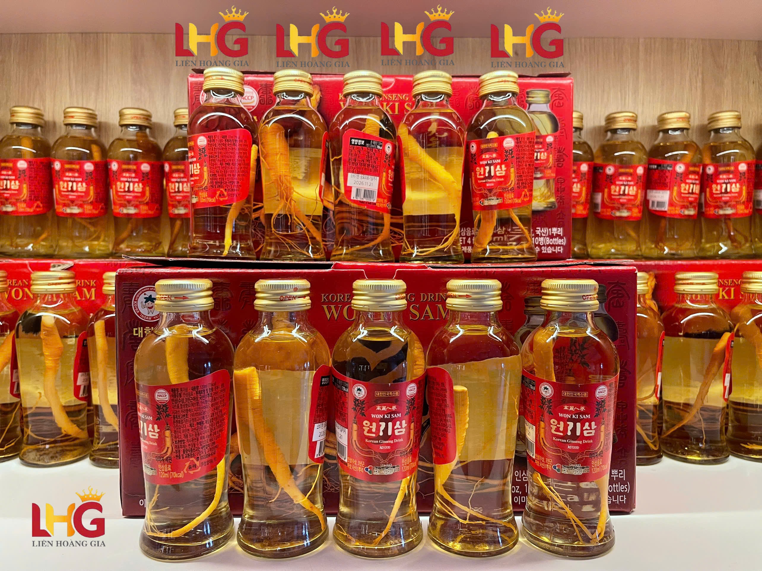 Nước hồng sâm nguyên củ Wonkisam – cao cấp, tinh túy từ thiên nhiên