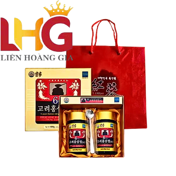 cao hong sam 365 han quoc hop 2 lo x 240g