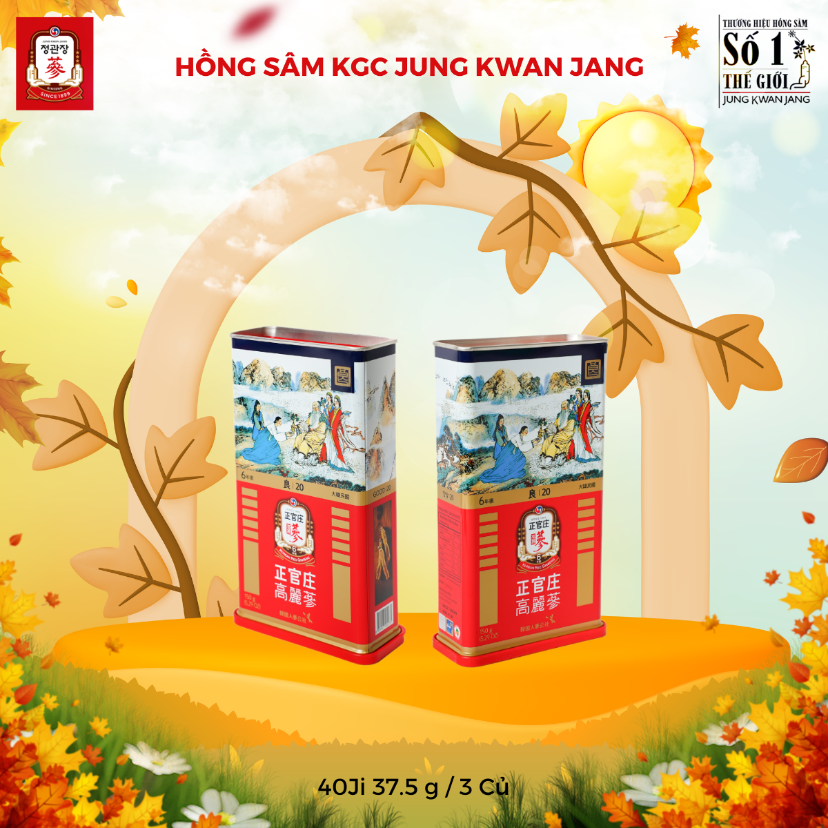 Lương sâm KGC Hàn Quốc chính hãng