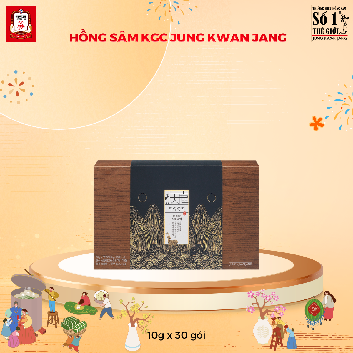 tinh chất hồng sâm nhung hươu