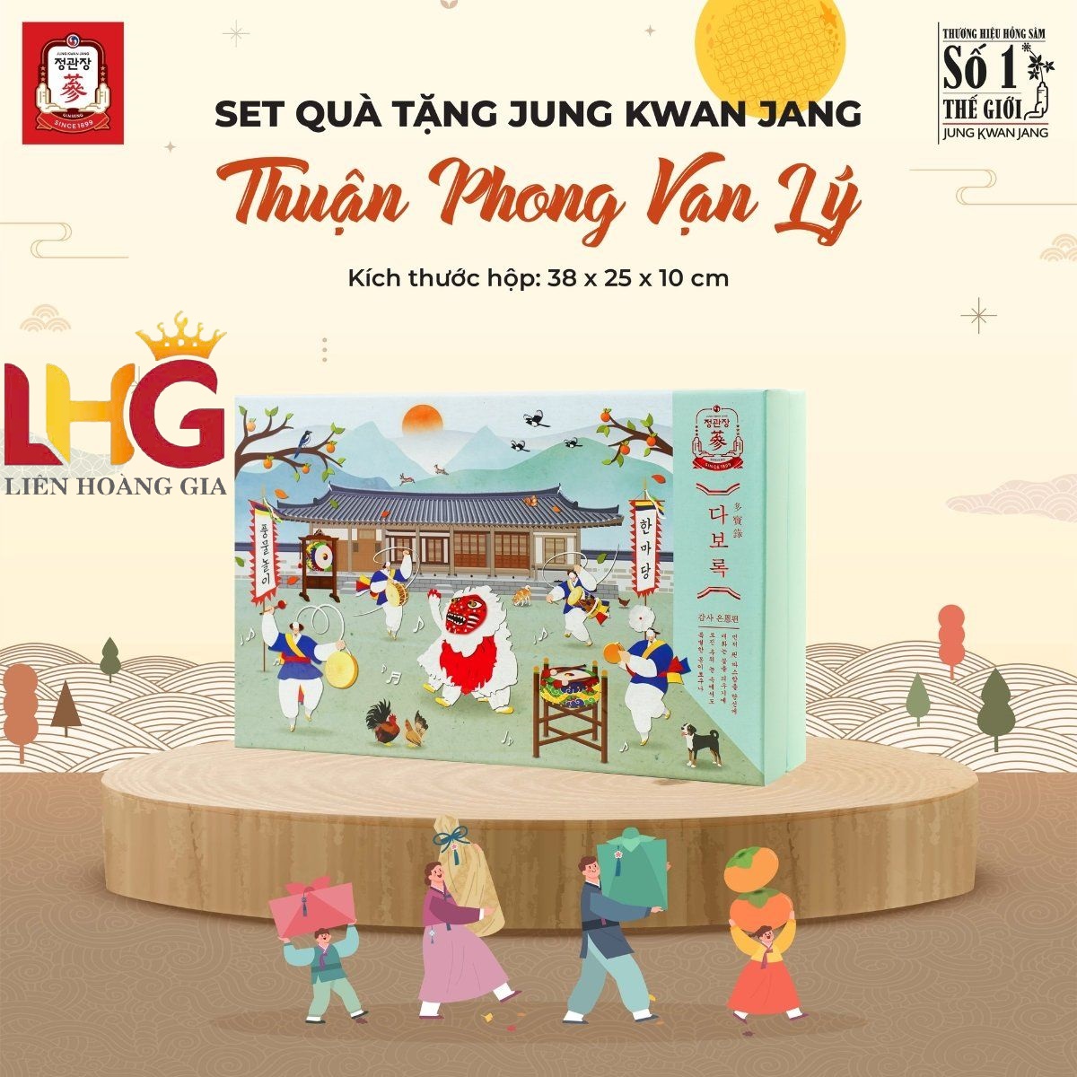 Bộ quà KGC nhập khẩu – biểu tượng may mắn và hanh thông