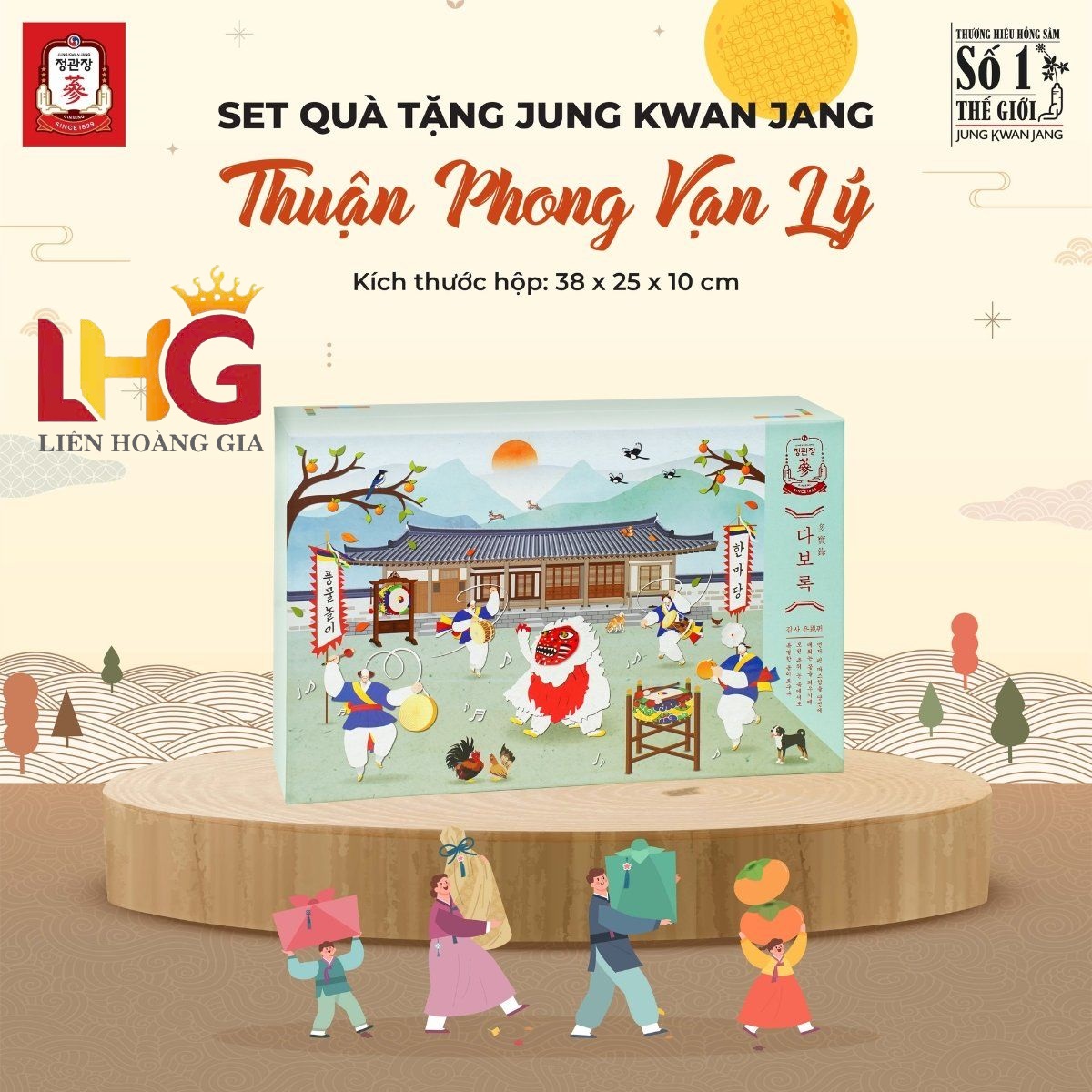 Bộ quà KGC nhập khẩu – biểu tượng may mắn và hanh thông