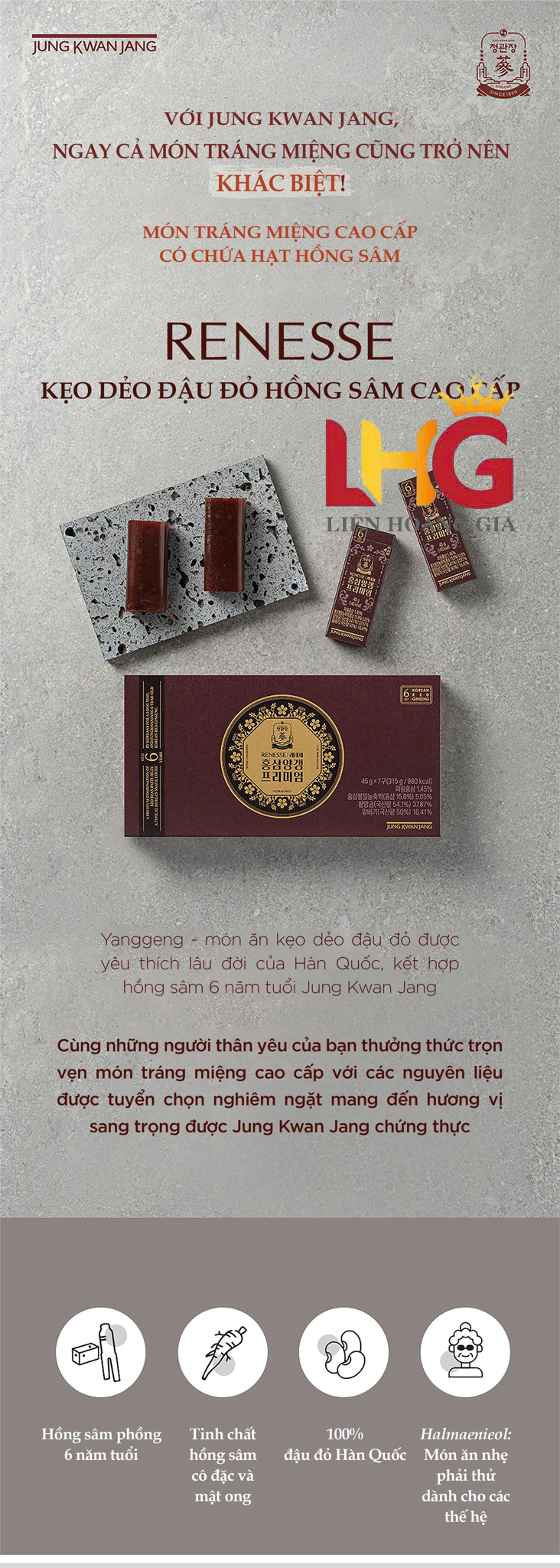 Hộp quà tặng sức khỏe nhân sâm nhập khẩu KGC Hàn Quốc