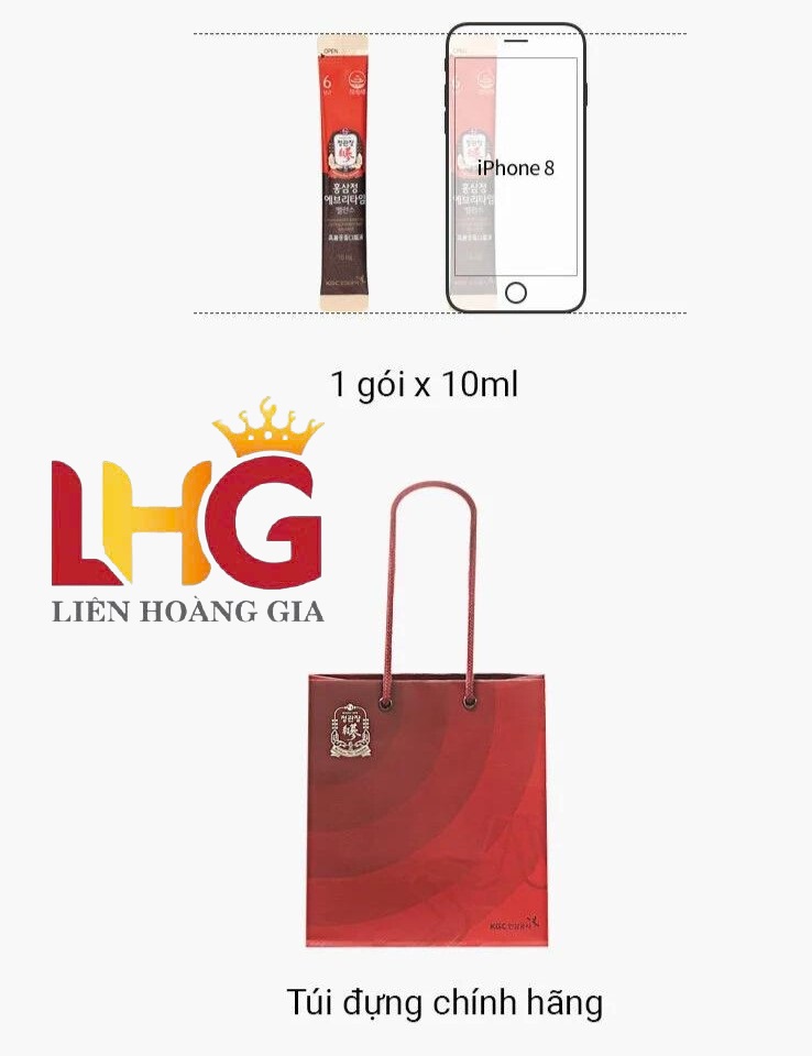 tinh chat hong sam pha san kgc extract everytime balance 10ml x 30 goi