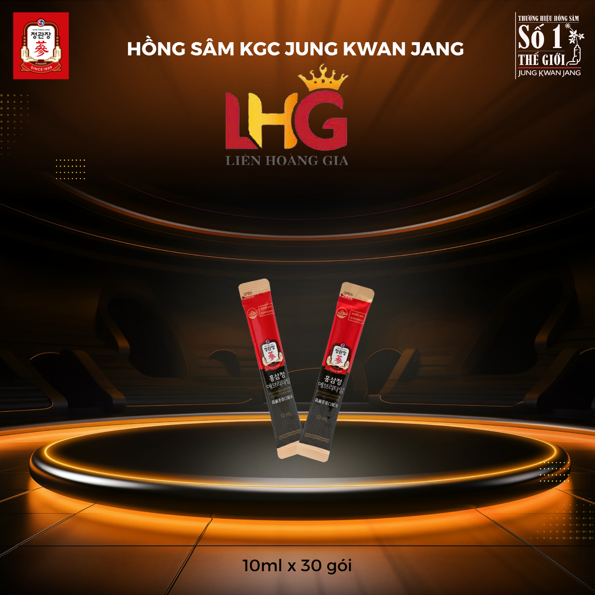 tinh chat hong sam pha san kgc extract everytime balance 10ml x 30 goi