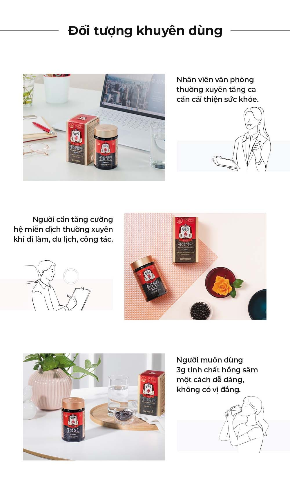 Tinh Chất Hồng Sâm Hàn Quốc KGC Jung Kwan Jang Extract Pills