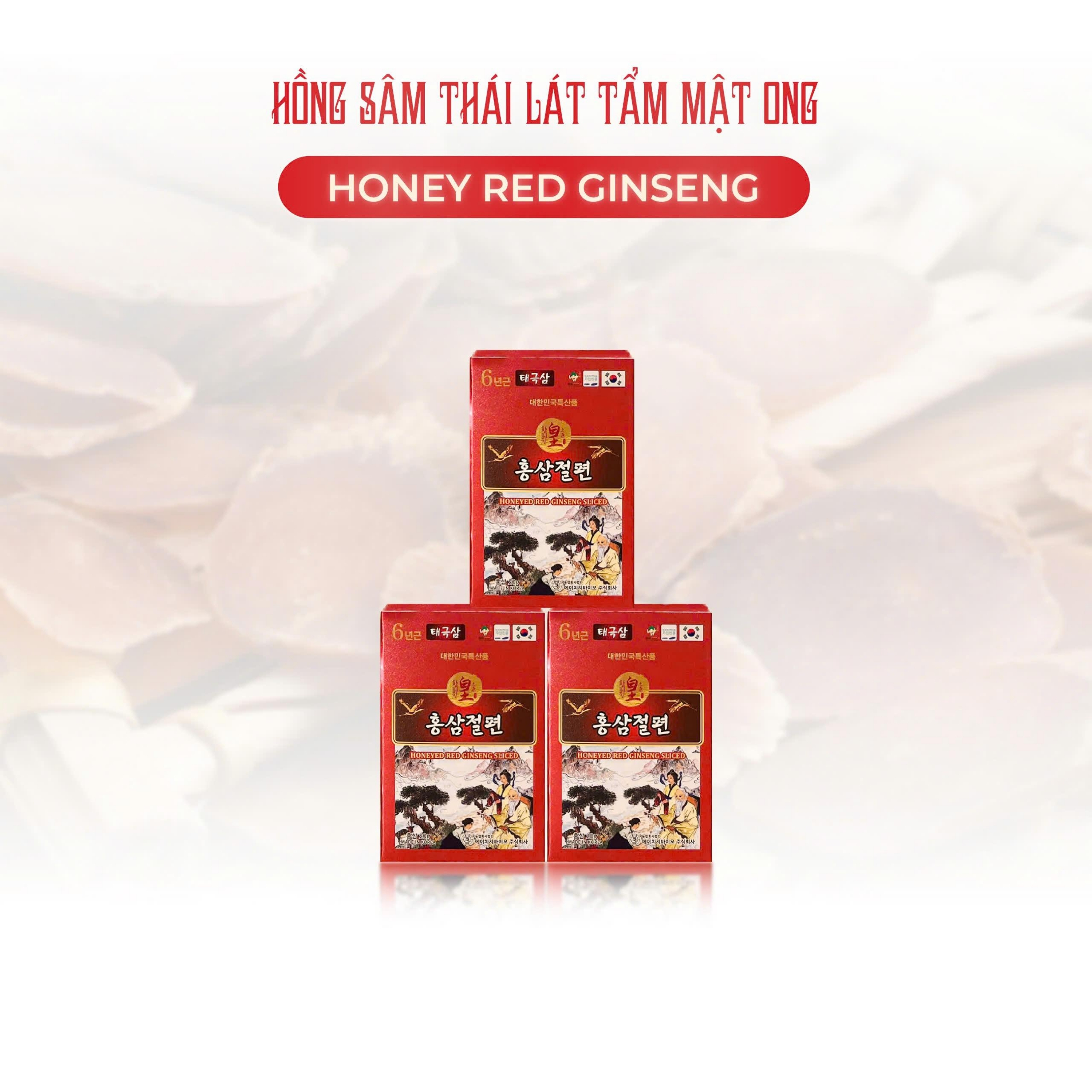 Hàm lượng Ginsenosides vượt trội trong hồng sâm củ khô thái lát HG Bio