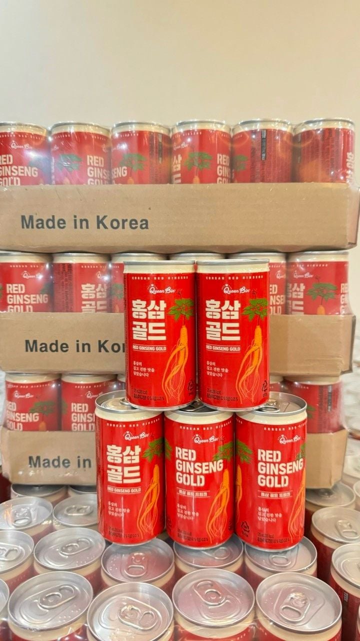 Hộp Nước Hồng Sâm Queen Bin Hàn Quốc làm quà tặng cao cấp