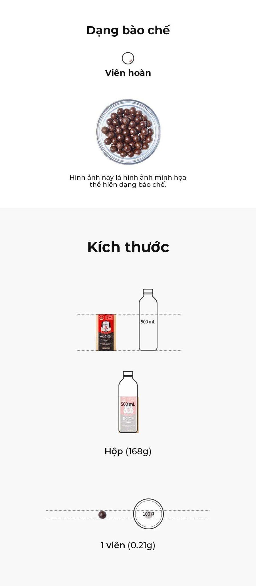 Hình ảnh viên hồng sâm KGC hỗ trợ giảm căng thẳng, cải thiện giấc ngủ