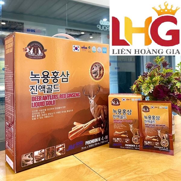 nuoc hong sam nhung huou gold pecheon klm