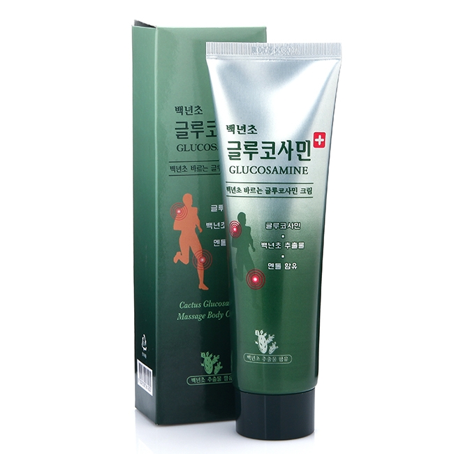 Hình ảnh dầu xoa bóp Glucosamine bôi ngoài da giúp giảm đau khớp gối