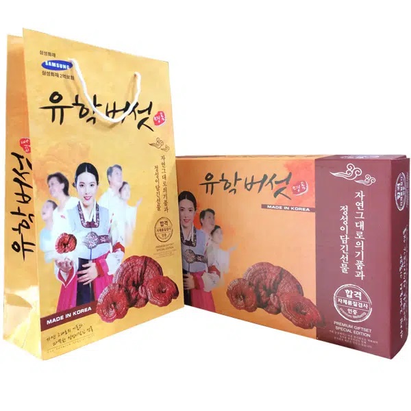Nấm Linh Chi Cô Gái Hàn Quốc hỗ trợ gan và tim mạch