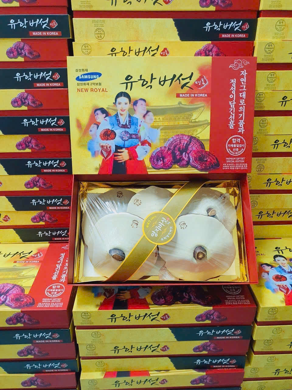 Nấm Linh Chi Cô Gái Hàn Quốc nhập khẩu chính ngạch, chất lượng cao