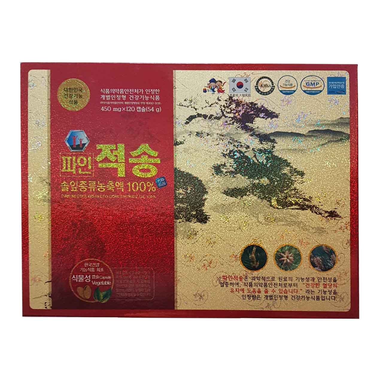 Hướng dẫn sử dụng viên tinh dầu thông đỏ Pine Jeok Song Gold