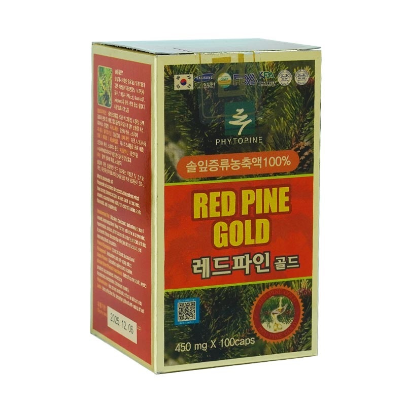 Quy cách đóng gói hộp 100 viên Tinh dầu thông đỏ Calliane 500mg