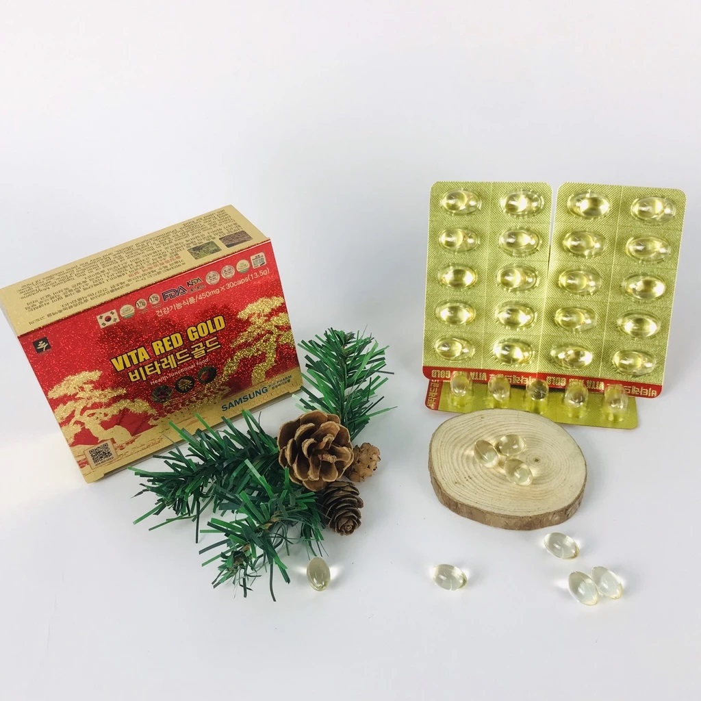 Phân biệt Tinh Dầu Thông Đỏ Vita Red Gold thật và giả