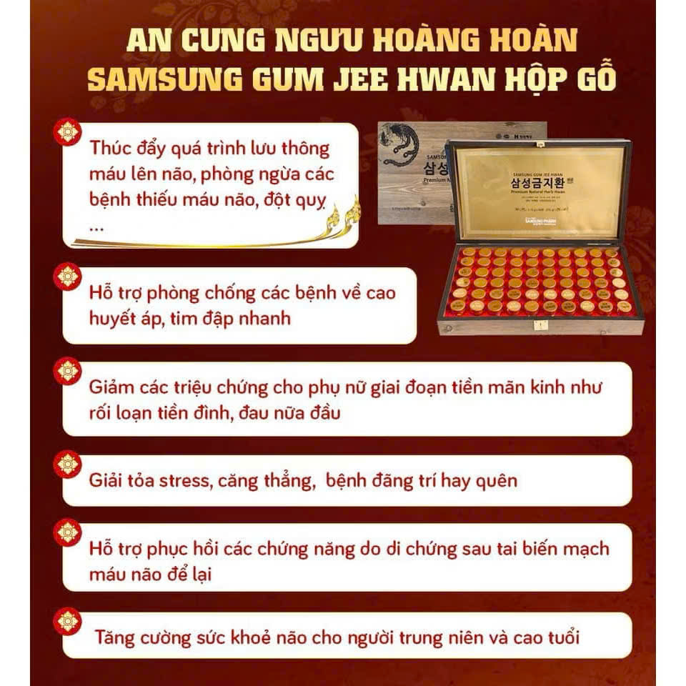 Hướng dẫn cách dùng An Cung Ngưu Hoàng Hoàn