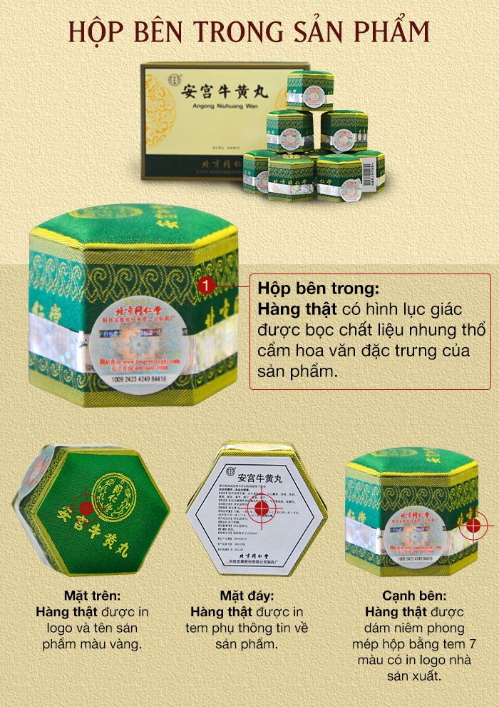 An Cung Ngưu Hoàng Hoàn nội địa Bắc Kinh