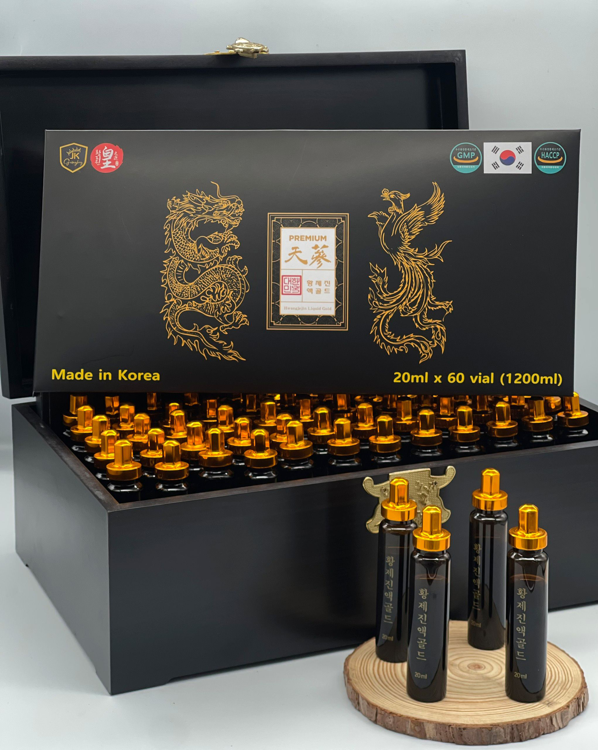 Nước Đông Trùng Hạ Thảo HwangJeJin Liquid Gold nhập khẩu