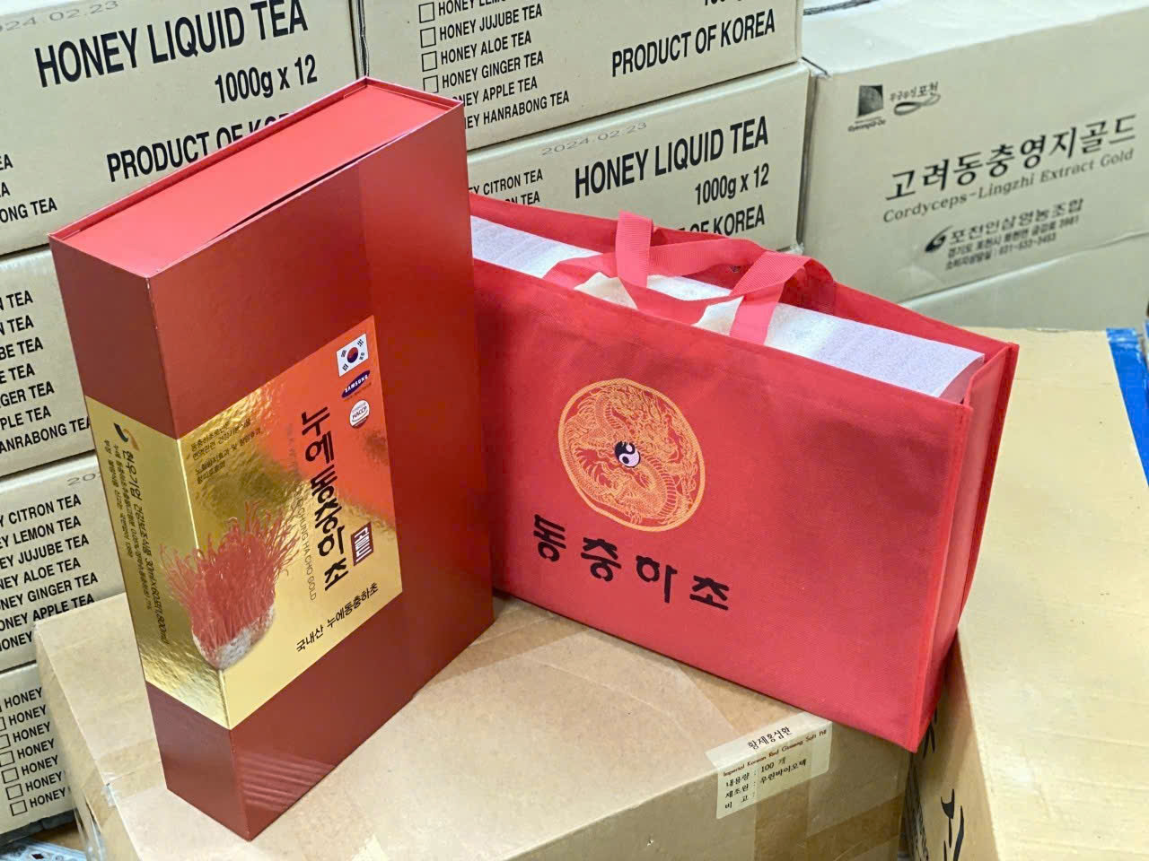 Nước đông trùng hạ thảo Dongchunghacho Liquid Gold tăng đề kháng