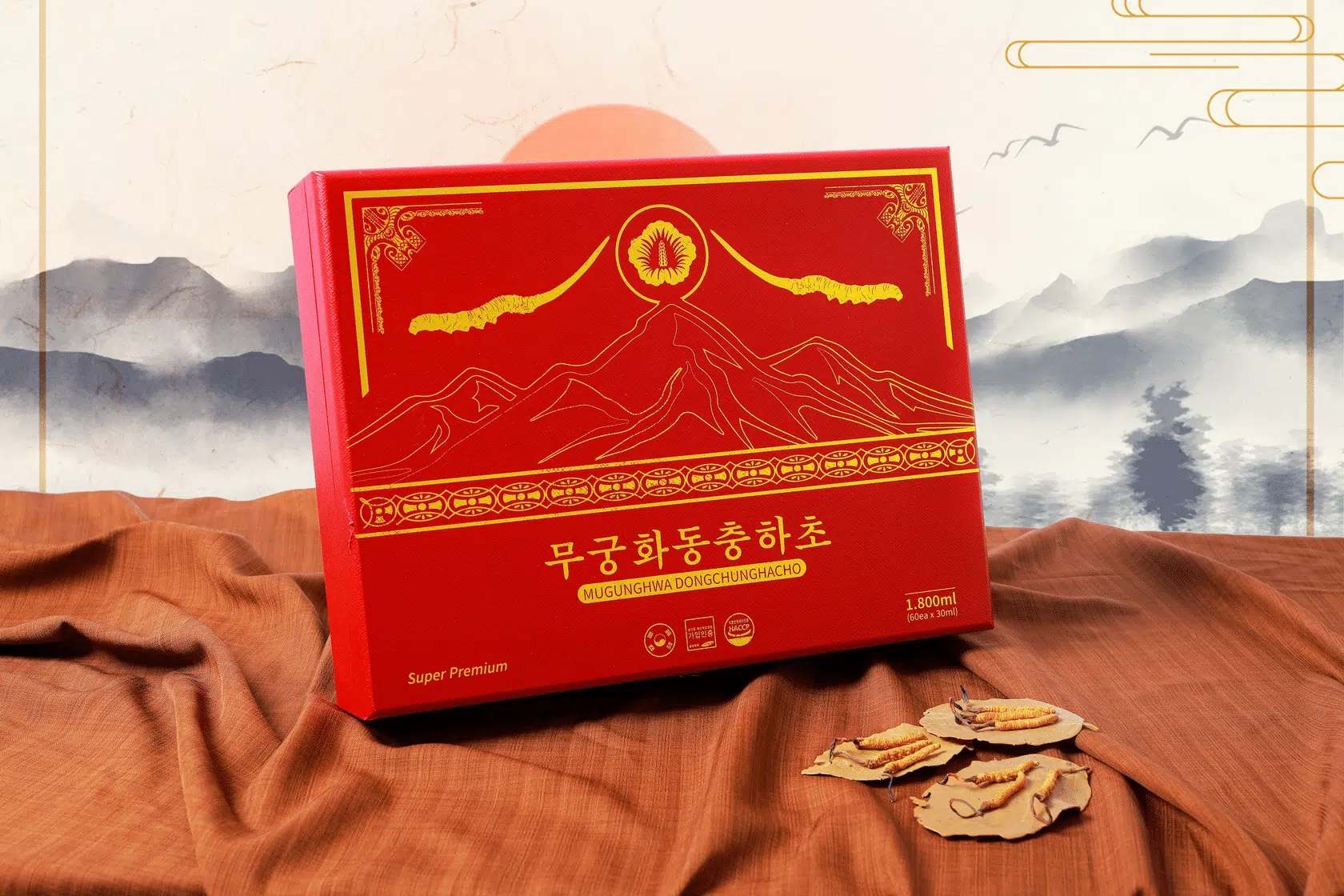 Tinh chất đông trùng hạ thảo Hàn Quốc MUGUNGHWA