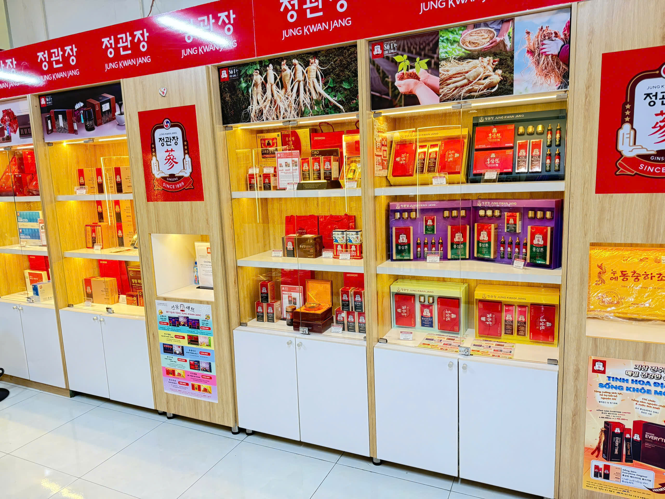 Tổng kho hàng lớn Nước Hồng Sâm WON KGC Jung Kwan Jang, đảm bảo nguồn hàng ổn định cho đại lý