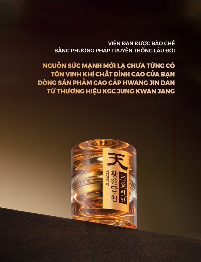 Thiên Sâm Linh Đan KGC Hwang Jin Dan Cheon Noble Line 4g x 20 viên