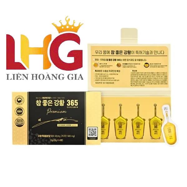 Tinh chất Nghệ Nano Curcumin 365 Premium nhập khẩu Hàn Quốc
