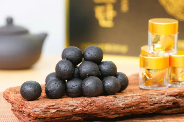 Cận cảnh viên hoàn An Cung Rồng Vàng Hàn Quốc cao cấp