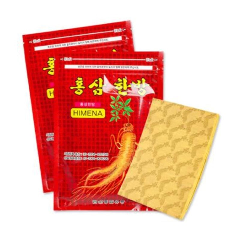 Thành phần hồng sâm 6 năm tuổi trong cao dán Himena đỏ