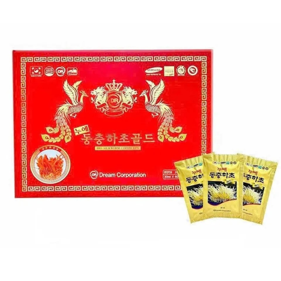Nước Đông Trùng Hạ Thảo Hàn Quốc Dream 60 gói x 30ml chính hãng