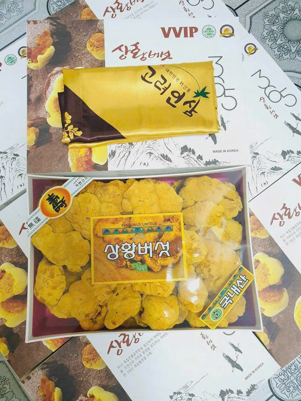 Giá nấm Thượng Hoàng Hàn Quốc mới nhất