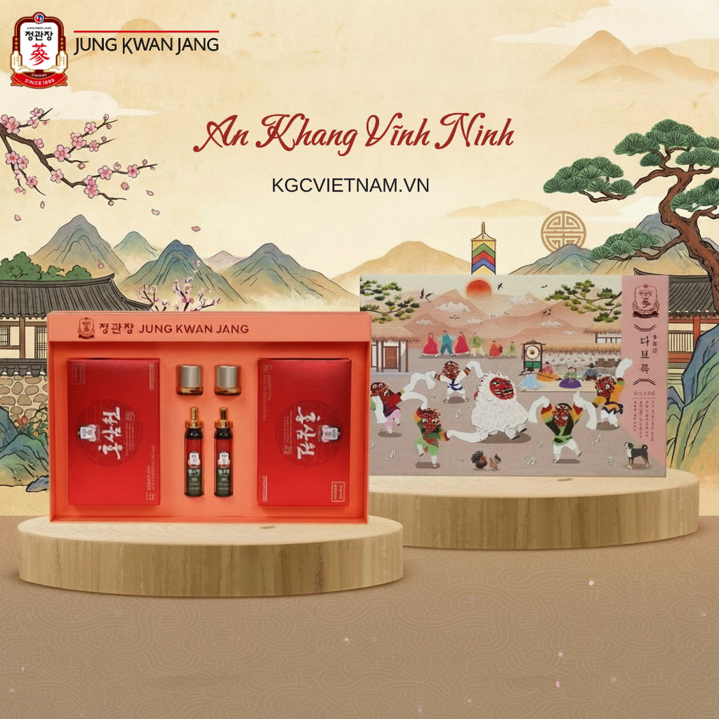 Ống nước hồng sâm Vital Tonic KGC chính phủ Hàn Quốc