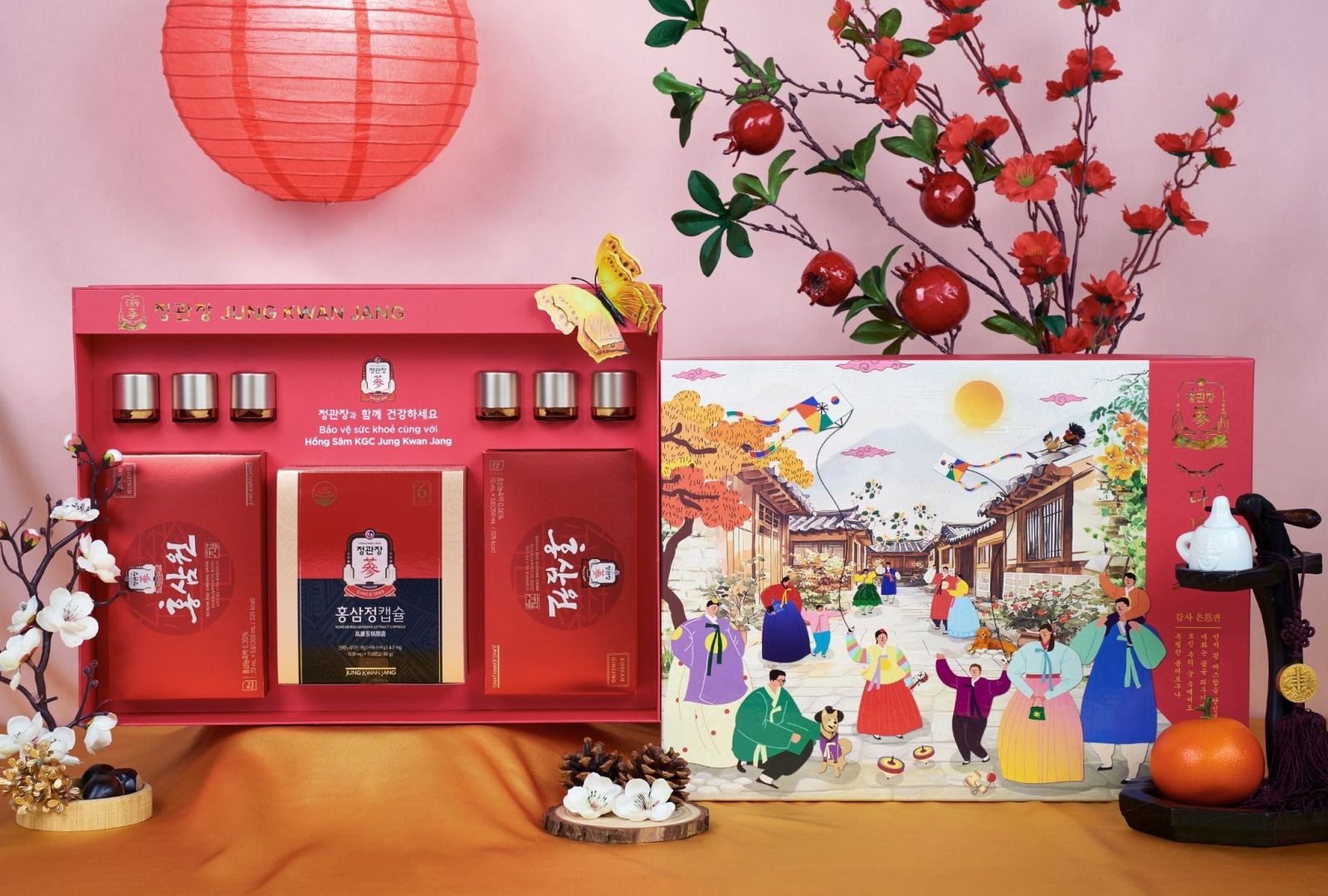 Chi tiết viên nang Extract Capsule, nước sâm Won và Vital Pill KGC